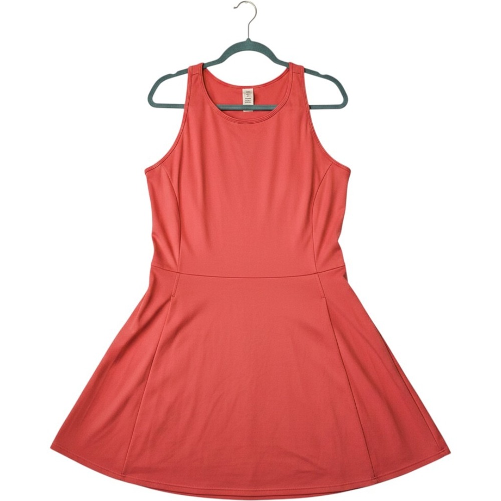 Xersion EverUltra-Lite Athletic Dress Island Coral XL Quick-Dri Removable Cups - Picture 1 of 9